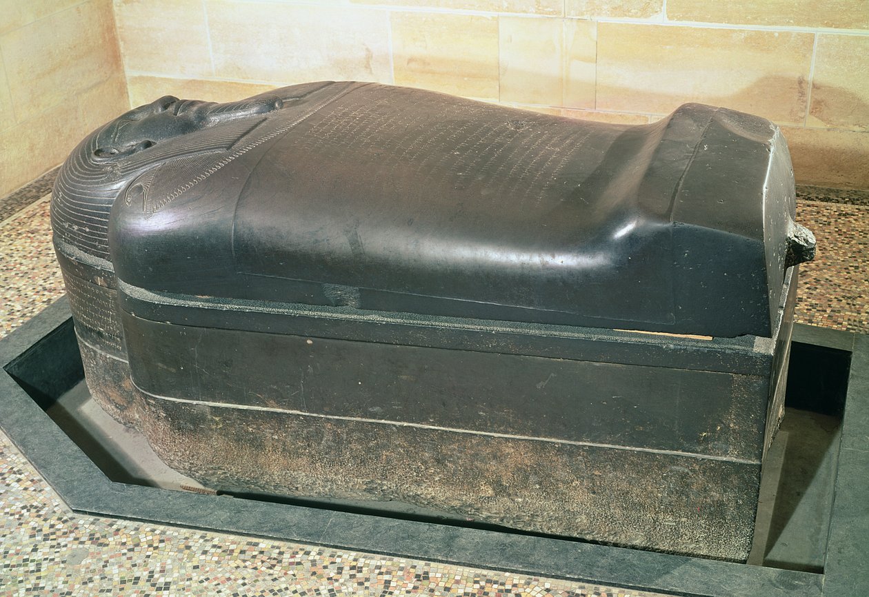 Sarkofág Eshmunazar, král Sidon od Phoenician