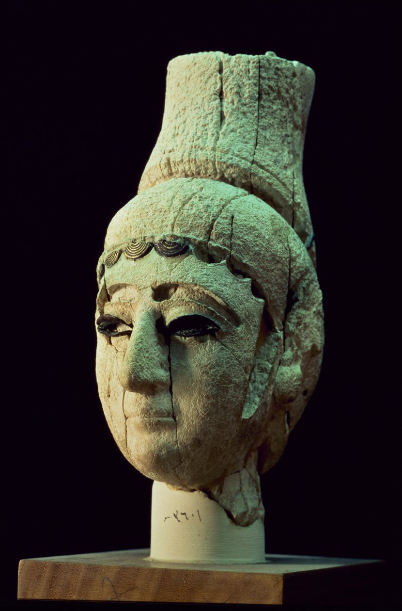 Hlava prince nebo princezny z Ugaritu (viz také 110898 a 200008) od Phoenician