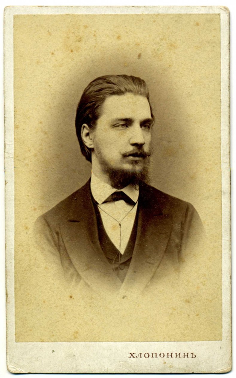 Alexander Sergejevič Buturlin 1845-1916, 1872 od Photo studio Alexander Khloponin