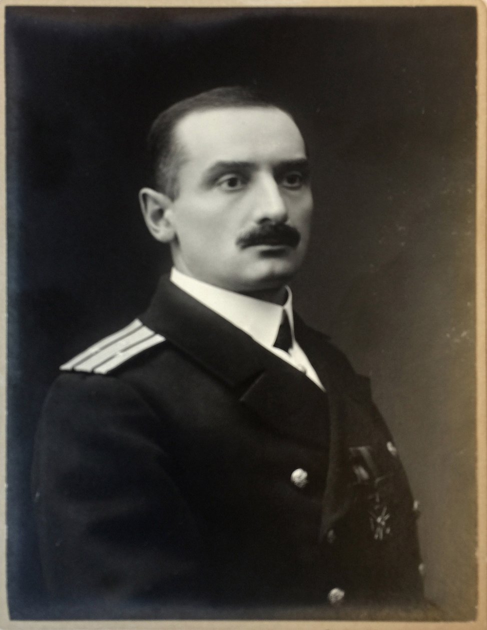 Portrét Alexandra Kolčaka 1874-1920, 1909. od Photo studio H. Rentz and F.