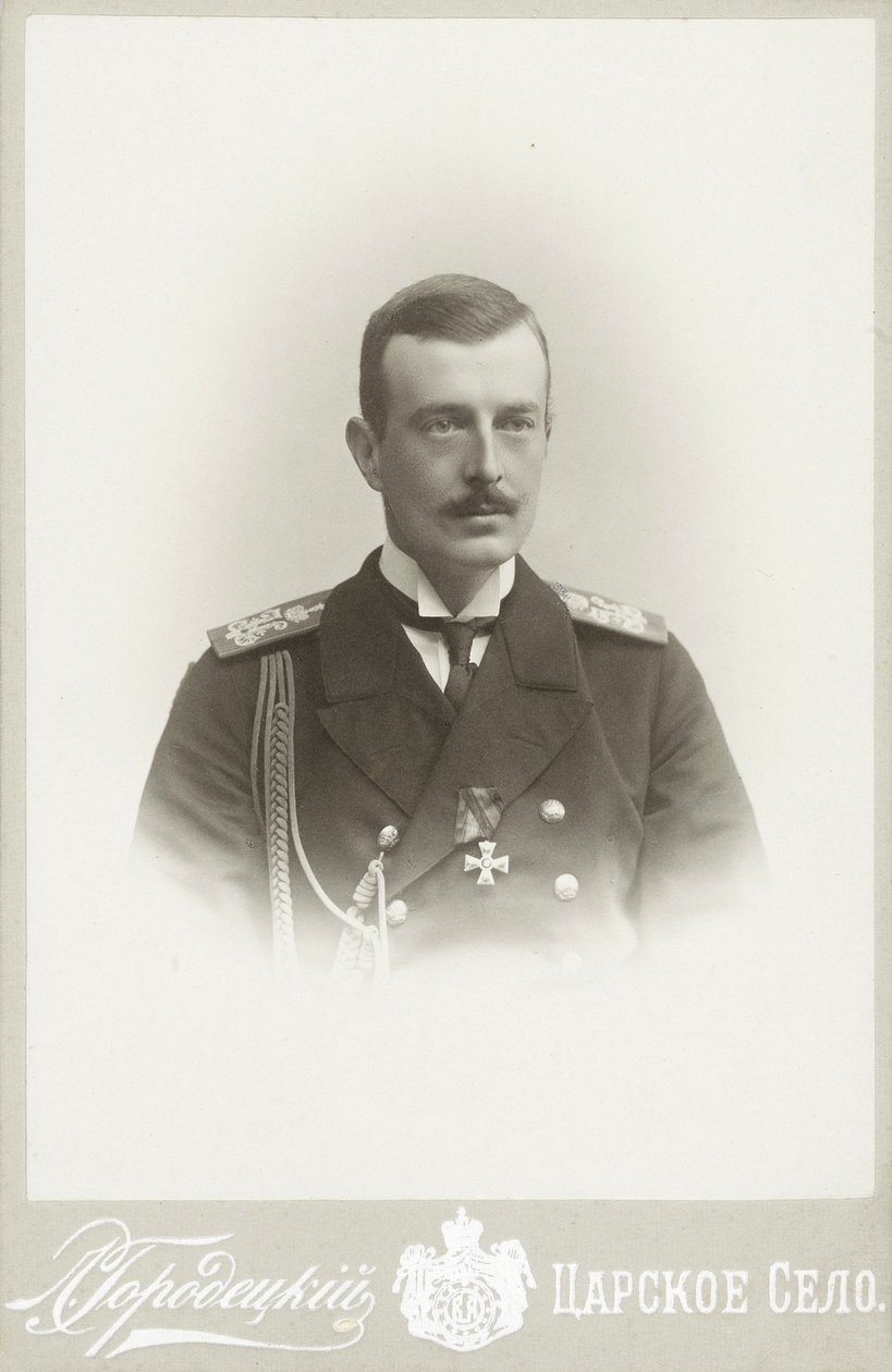 Velkokníže Cyril Vladimirovič Ruska 1876-1938, c. 1900. od Photo studio L. Gorodetsky.