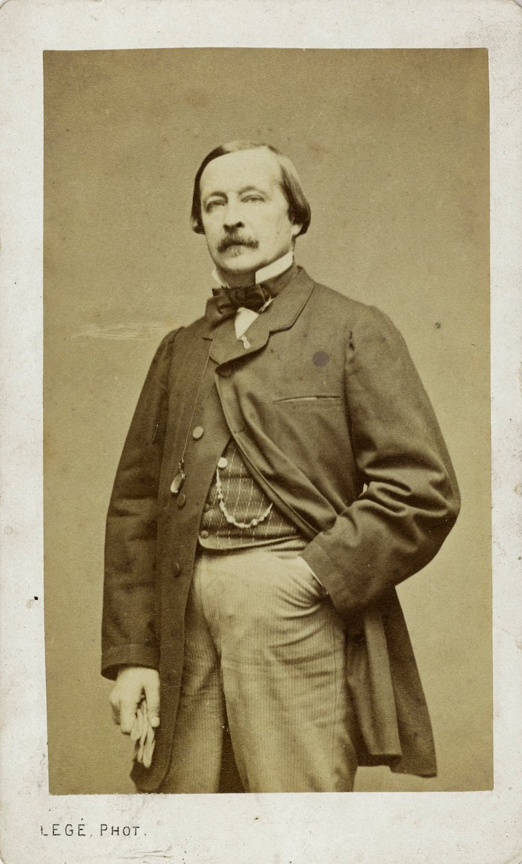 Portrét pianisty a skladatele Félixe Le Couppeye 1811-1887. od Photo studio Legé and Bergeron.