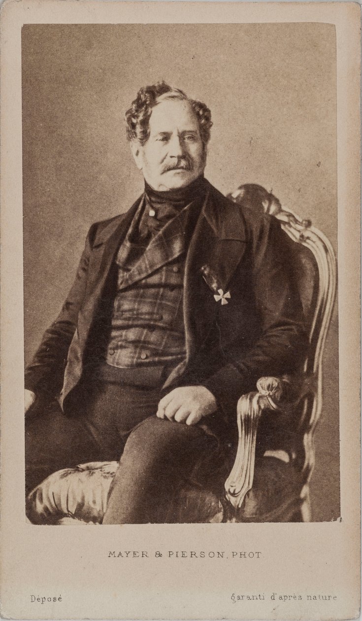 Portrét hraběte Nikolaje Alexejeviče Orlova 1827-1885, c. 1875. od Photo studio Mayer and Pierson.