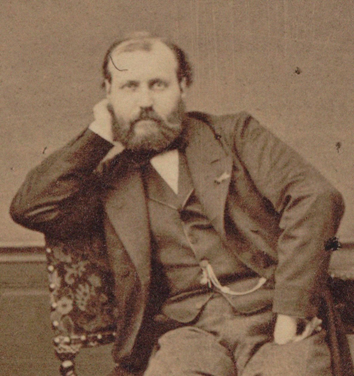 Portrét skladatele Charlese Gounoda 1818-1893, 1875. od Photo studio Mayer and Pierson.