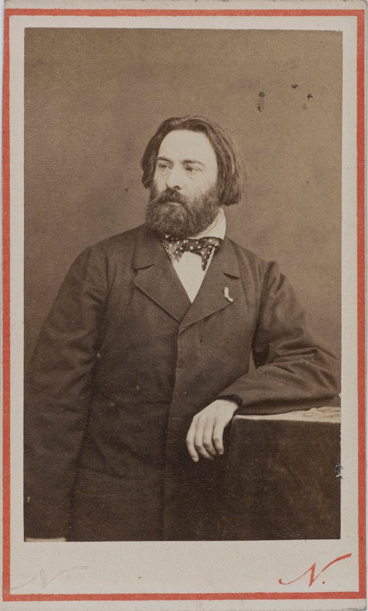 Portrét pianisty a skladatele Émile Prudenta 1817-1863, cca 1860. od Photo studio Nadar.