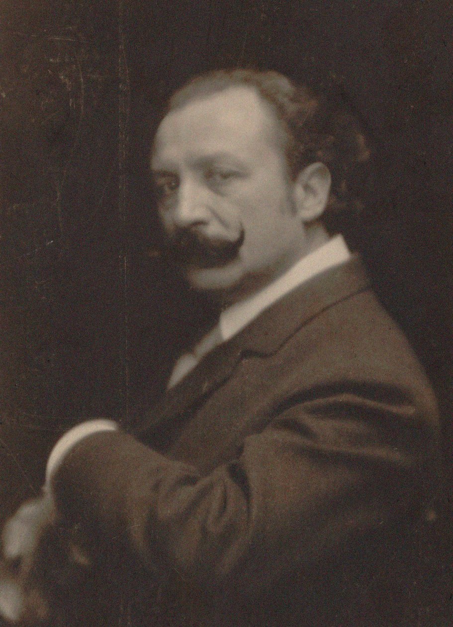Portrét skladatele Xaviera Lerouxe 1863-1919, 1910. od Photo studio Paul Berger.