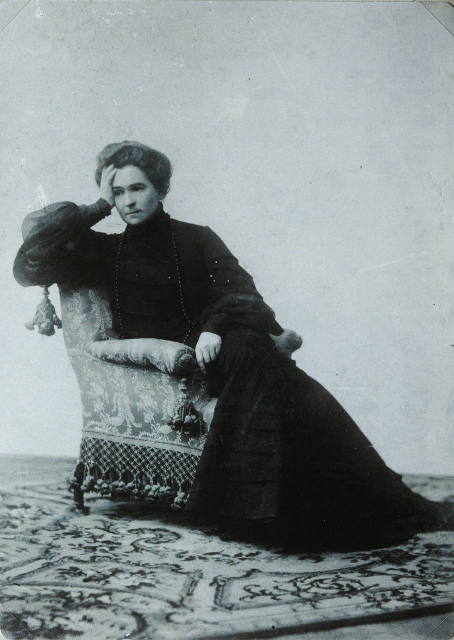Olga Leonardovna Knipper-Chekhova, 1904 od Photo studio S. Kogan