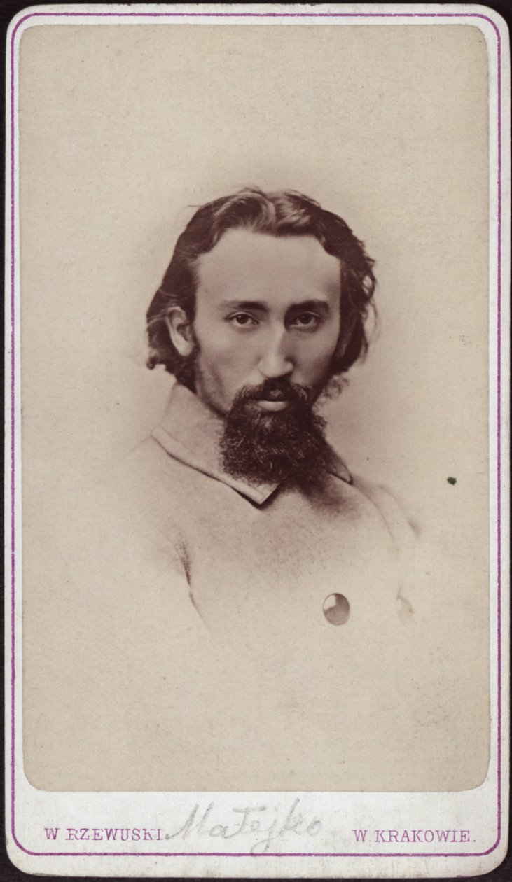 Portrét Jana Matějky 1838-1893, kolem roku 1880. od Photo studio Waleri Rzewuski.
