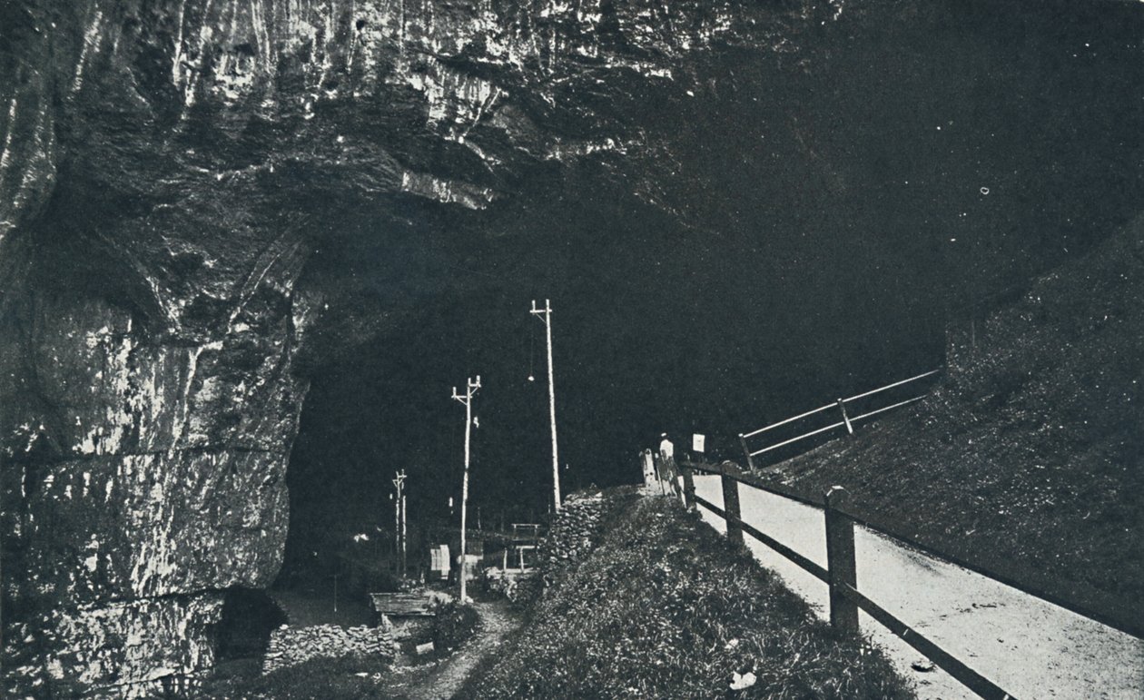 Peak Cavern, 1910 od Photochrom Co Ltd of London