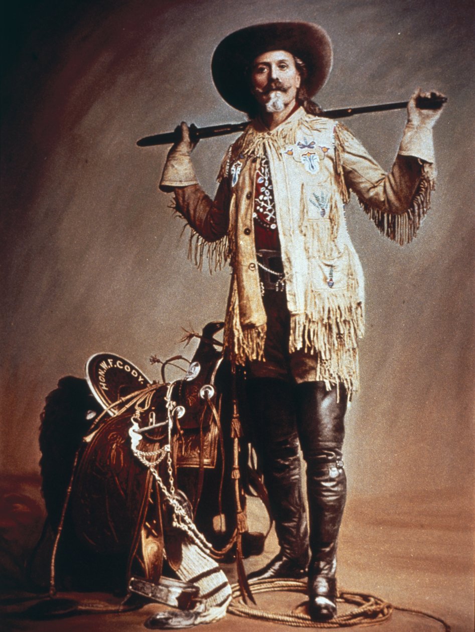 Buffalo Bill Cody (1846-1917) (foto) od Photographer American