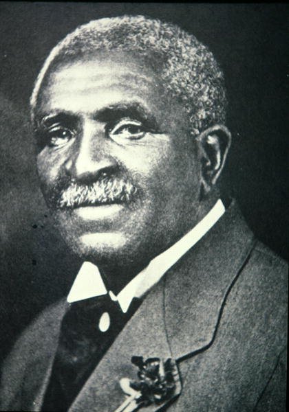 George Washington Carver (1864-1943) (černobílá fotografie) od Photographer American