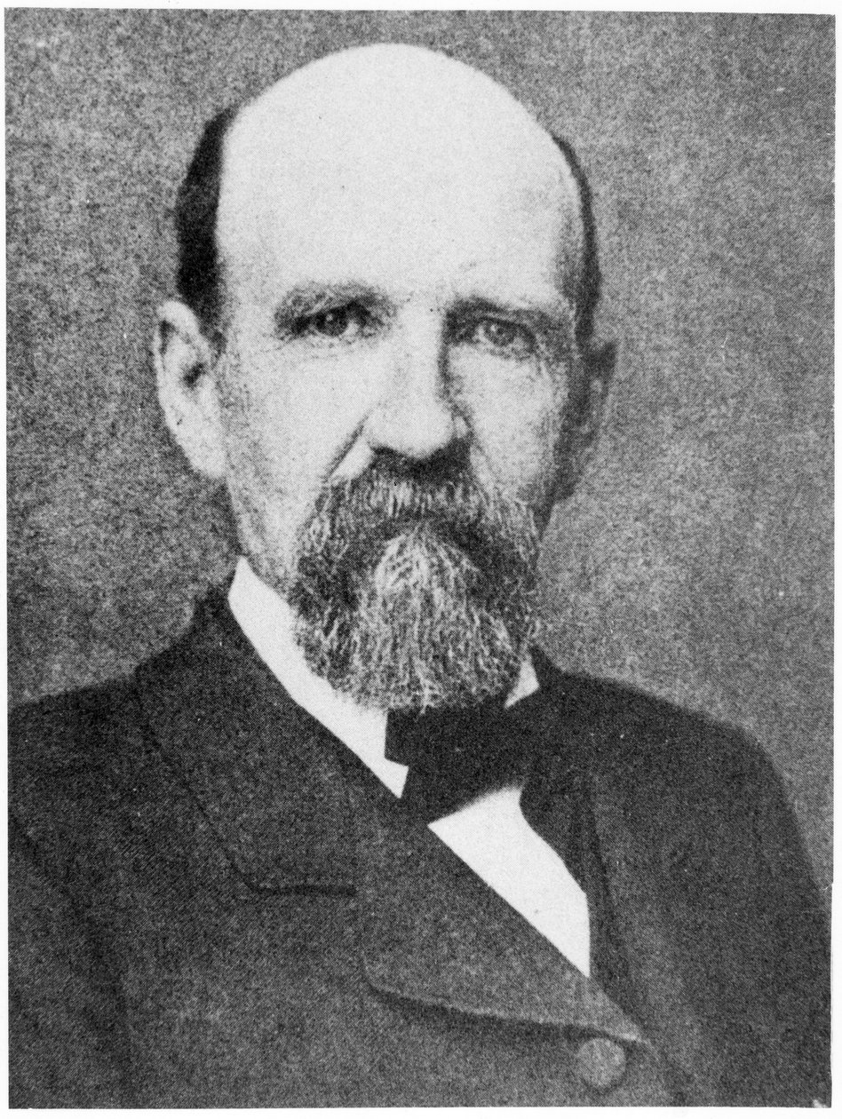 Joshua Slocum (černobílá fotografie) od Photographer American