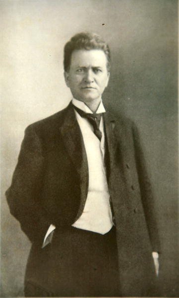 Robert M. La Follette (1855-1925) (černobílá fotografie) od Photographer American