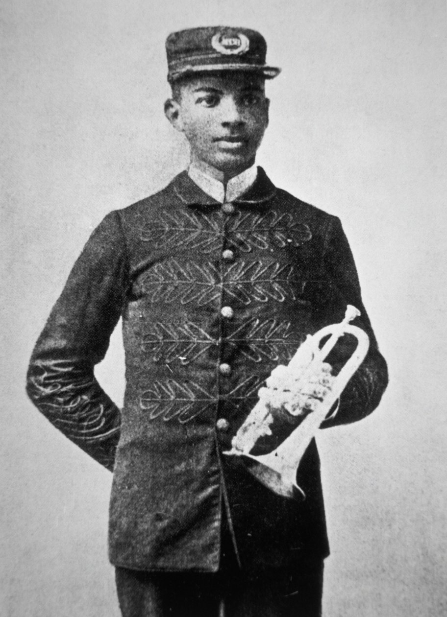 William Christopher Handy (1873-1958) (černobílá fotografie) od Photographer American