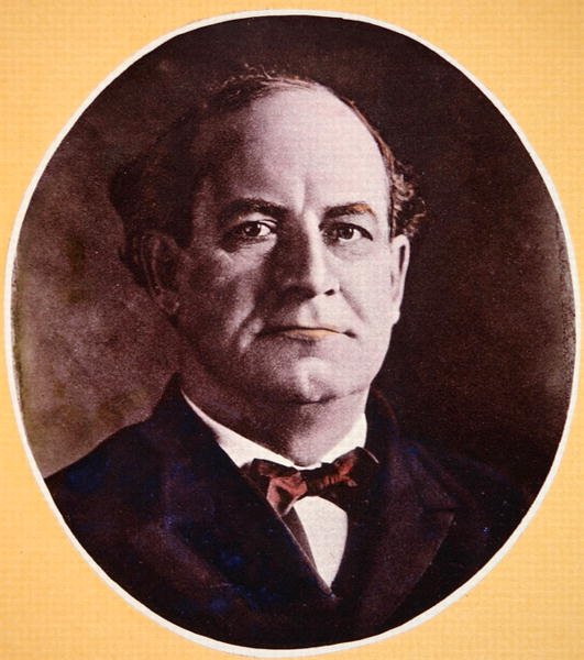 William Jennings Bryan (1860-1925) (černobílá fotografie) od Photographer American