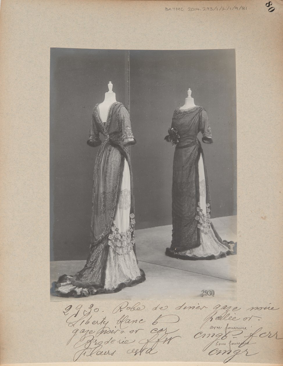 Stránka alba: House of Worth, Dinner Gown od Photographer French