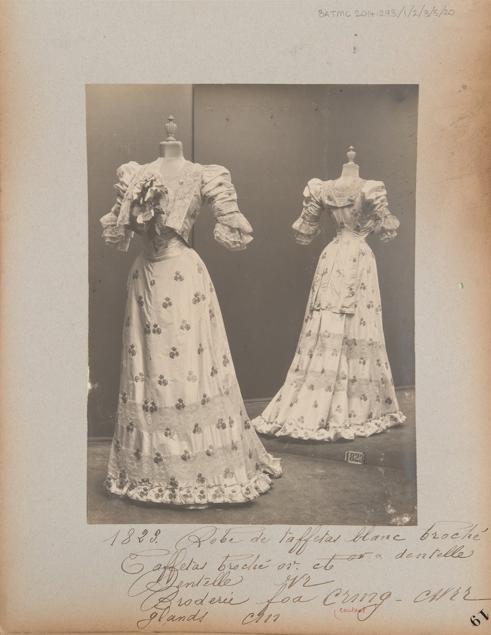 Stránka alba: House of Worth, Evening Gown od Photographer French