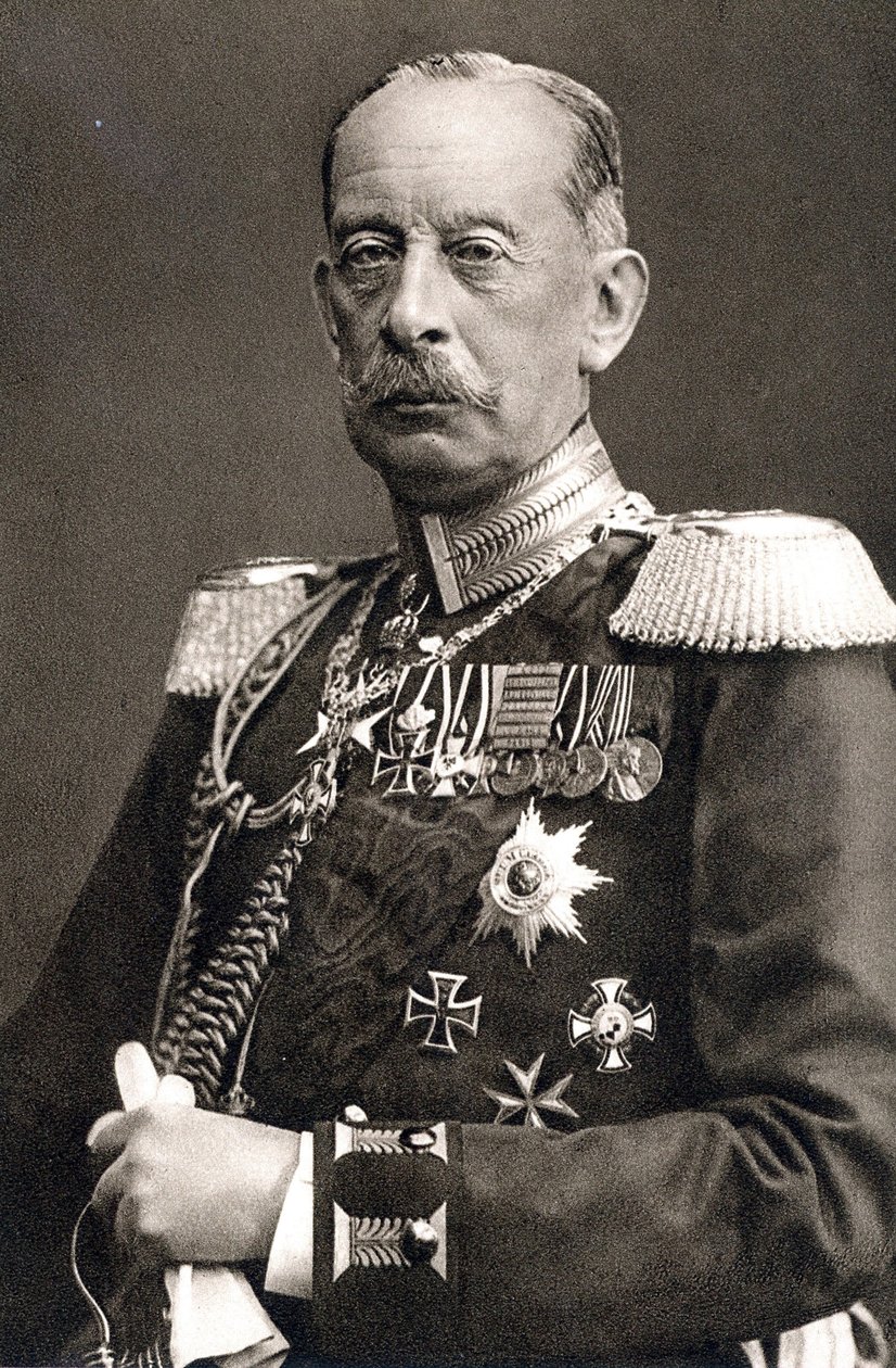 Alfred von Schlieffen (čb fotografie) od Photographer German