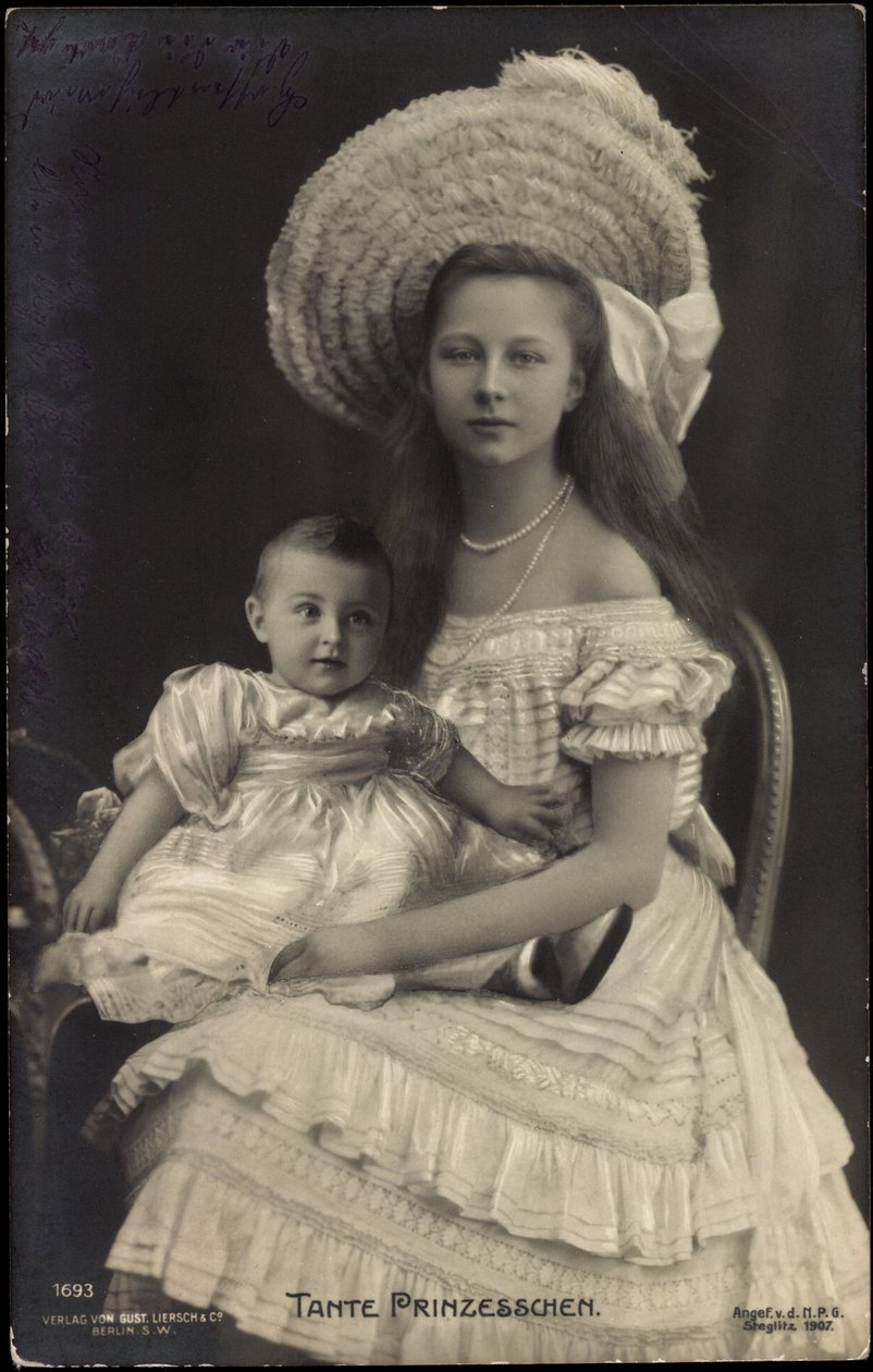 Teta princezna Viktorie Luisa, Liersch 1693 od Photographer German