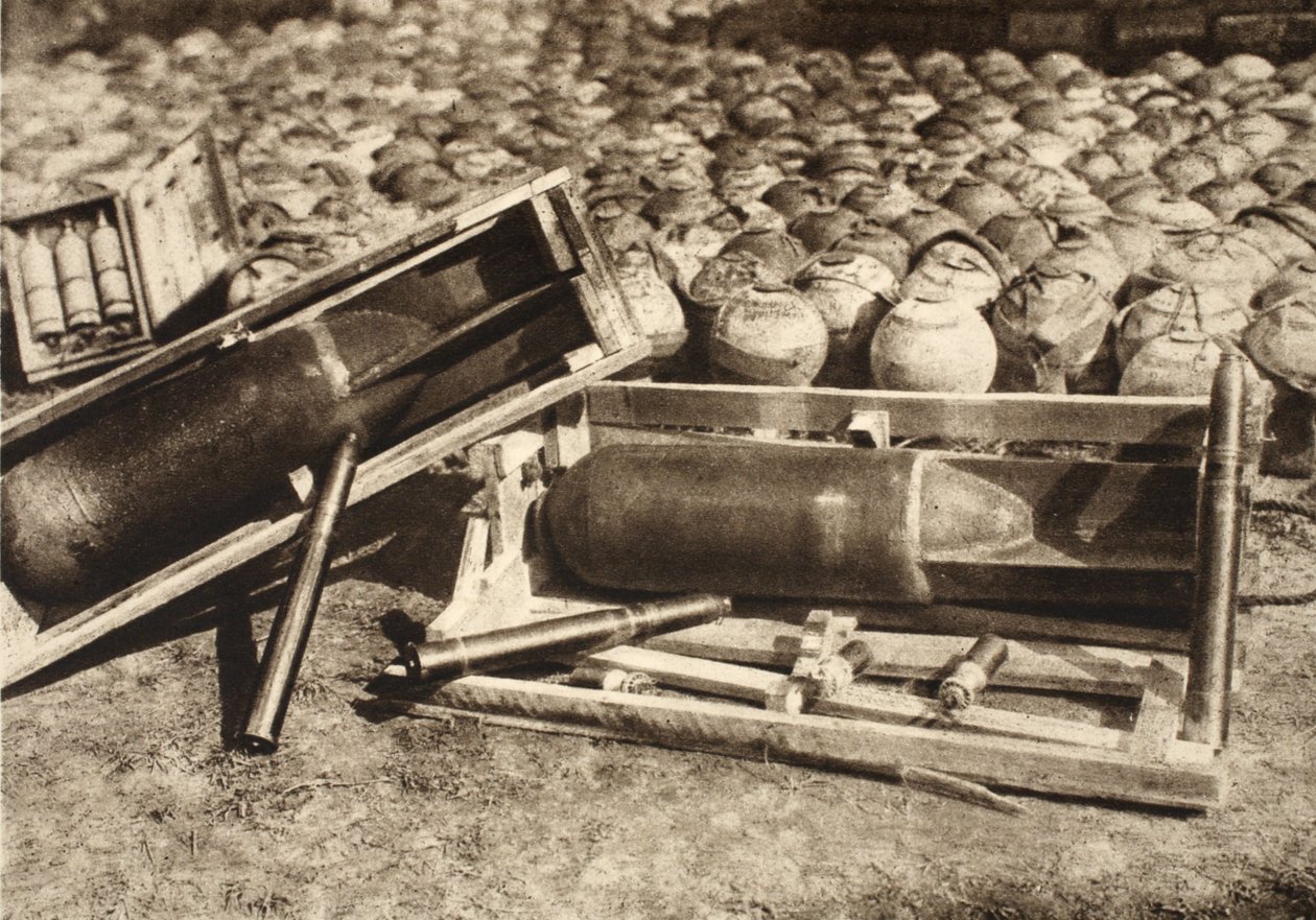 Ruské důlní zásoby v Kosovu, Východní Galicie (černobílé foto) od Photographer German