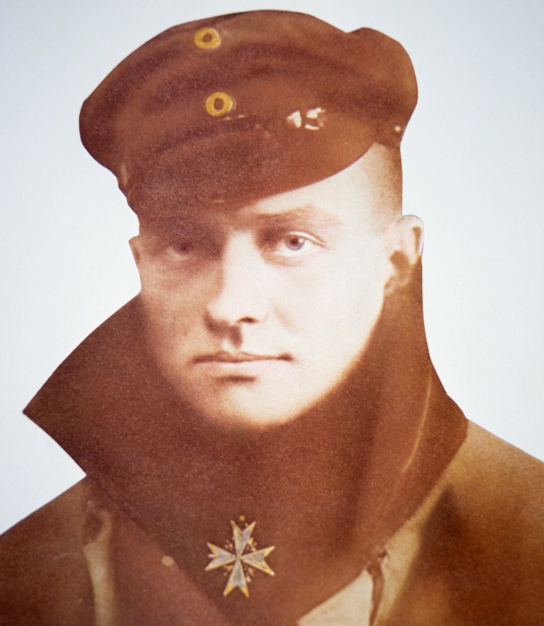 Rudý baron (černobílá fotografie) od Photographer German