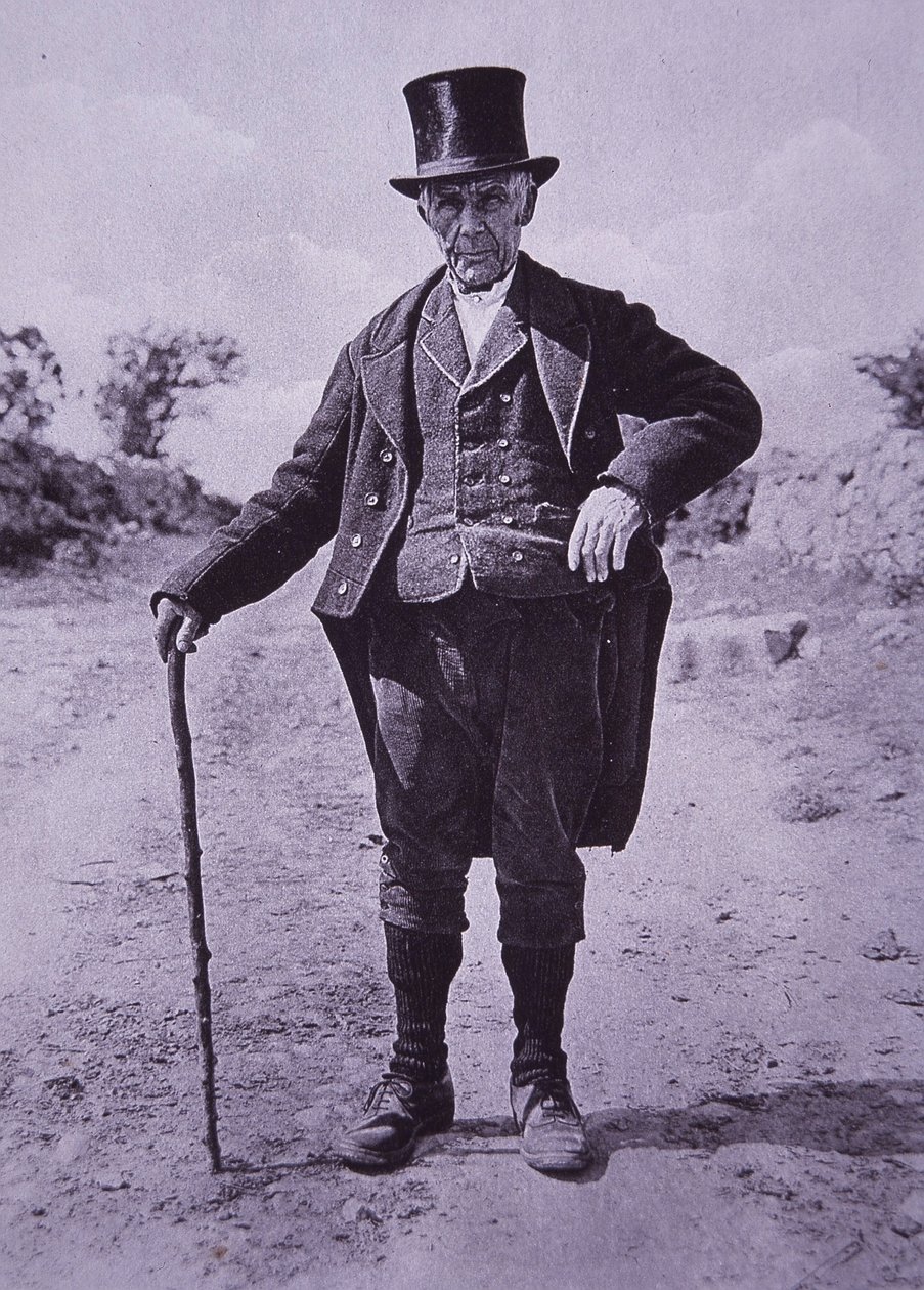 Jižní irský gentleman, cca 1910 (černobílá fotografie) od Photographer Irish