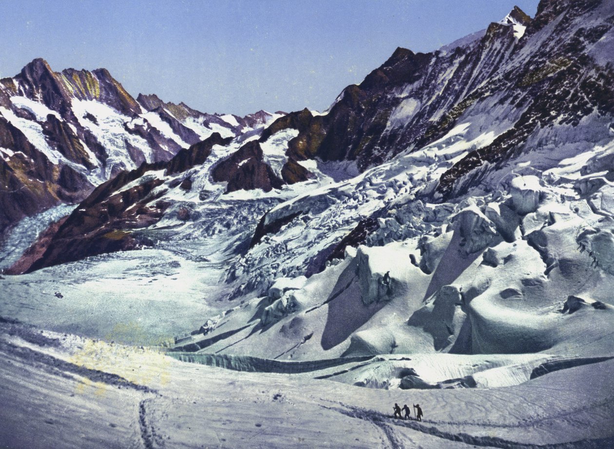 Železnice Jungfrau, stanice Eismeer (foto) od Photographer Swiss