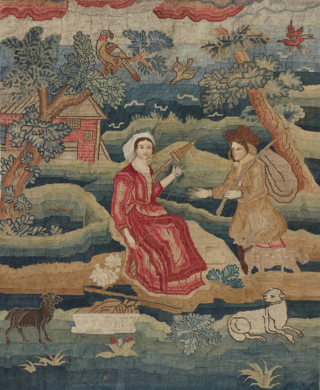 Panel Needlepoint, c. 1939. od Phyllis Dorr