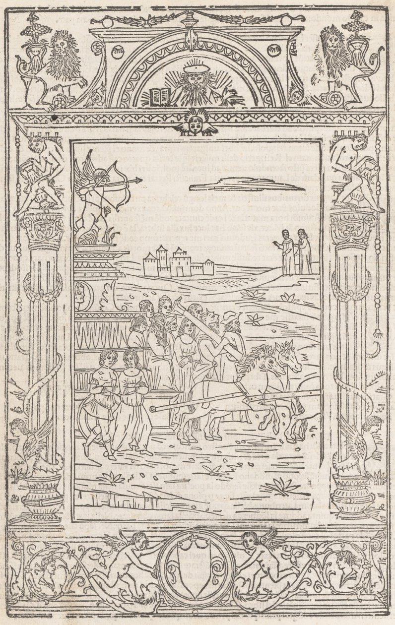 Opera..Triumphi, Sonnets, & Canzone.., 15. února 1508. od Pico Master