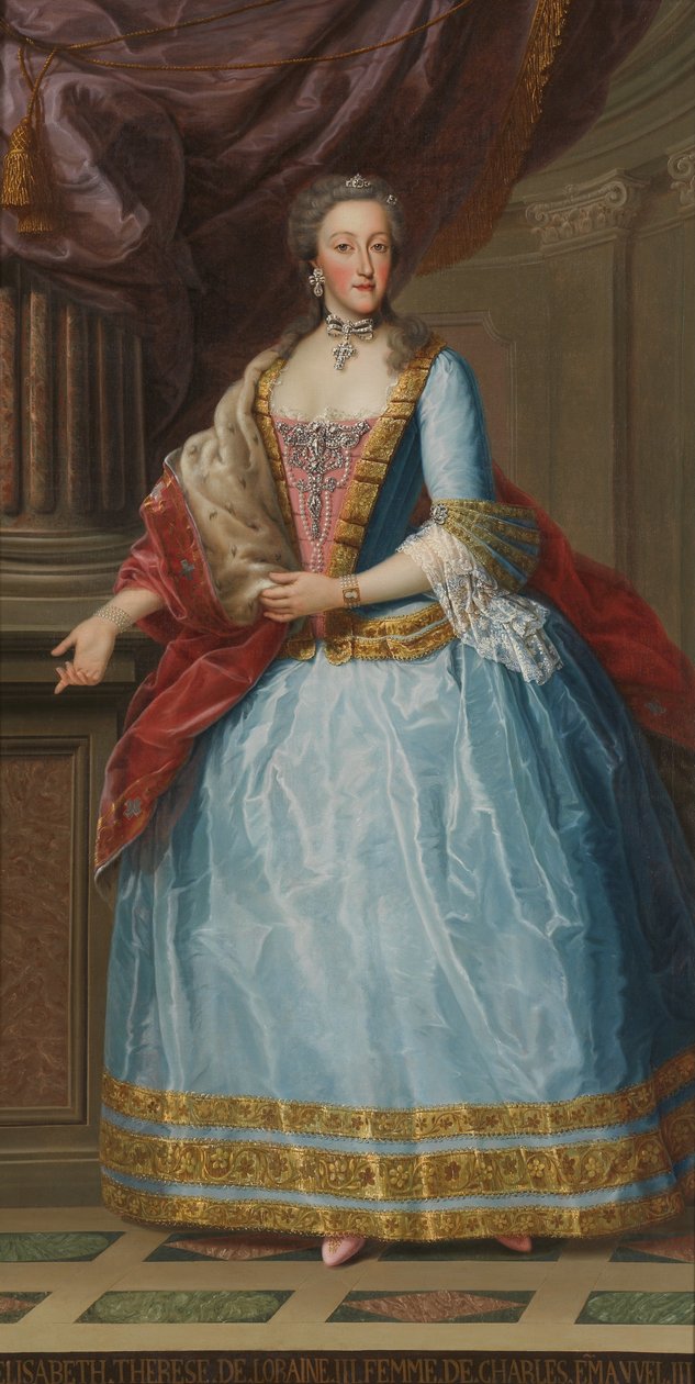 Portrét Alžběty Lotrinské od Piedmontese painter