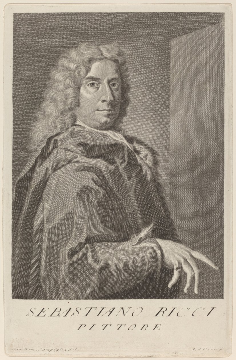 Sebastiano Ricci od Pier Antonio Pazzi after Giovanni Domenico Campiglia