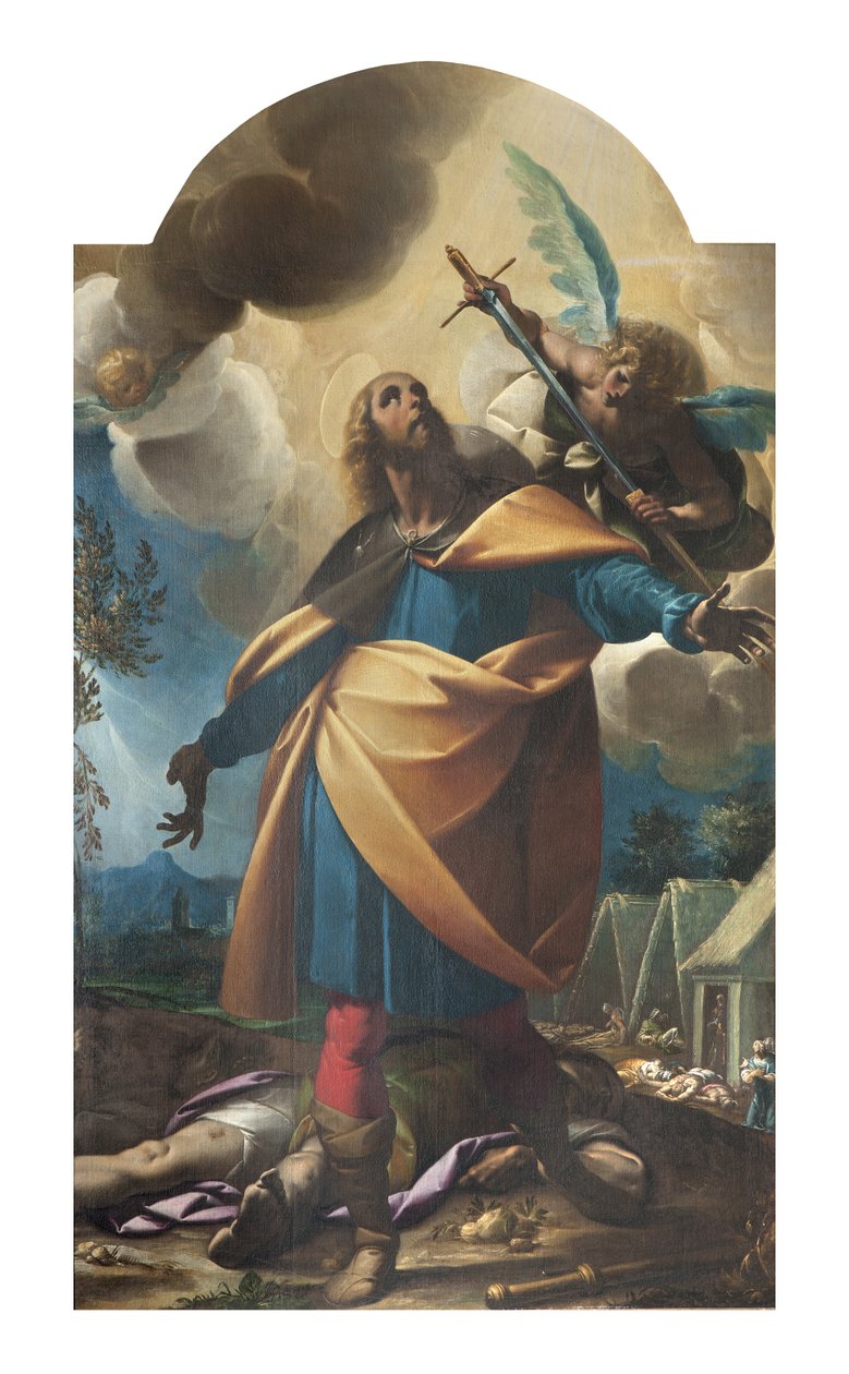 Svatý Karel, 1617 od Pier Francesco Morazzone