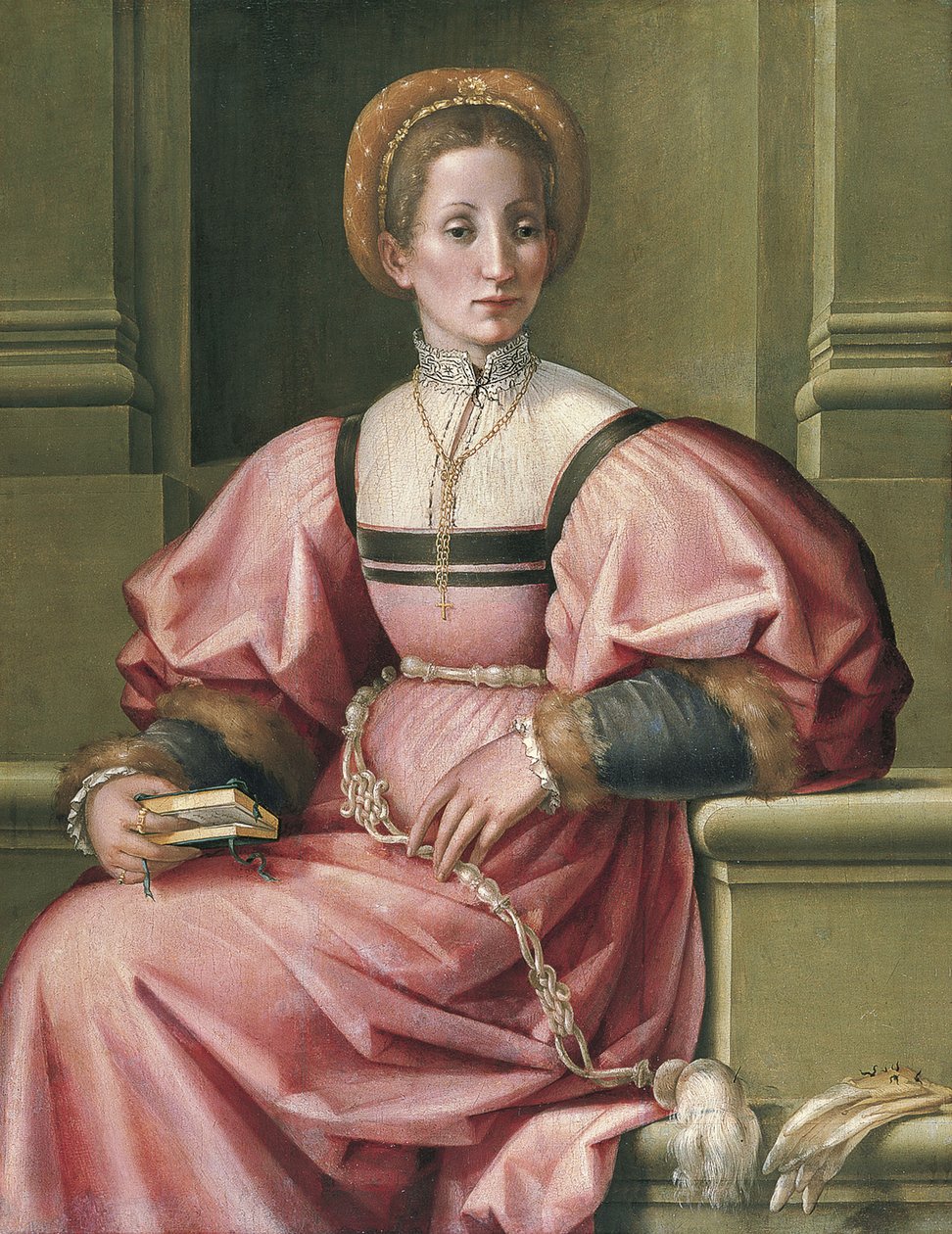 Portrét dámy od Pier Francesco di Jacopo Foschi