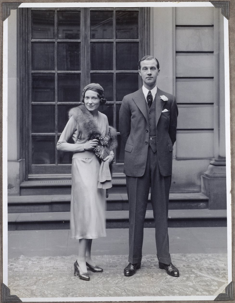 Lord Charles Cavendish a Adele Astaire v den jejich svatby od Blaise Nicolas Le Sueur