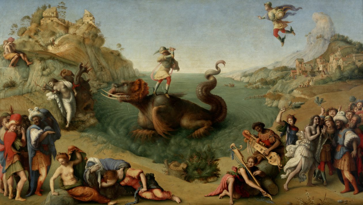 Osvobození Andromedy od Piero di Cosimo