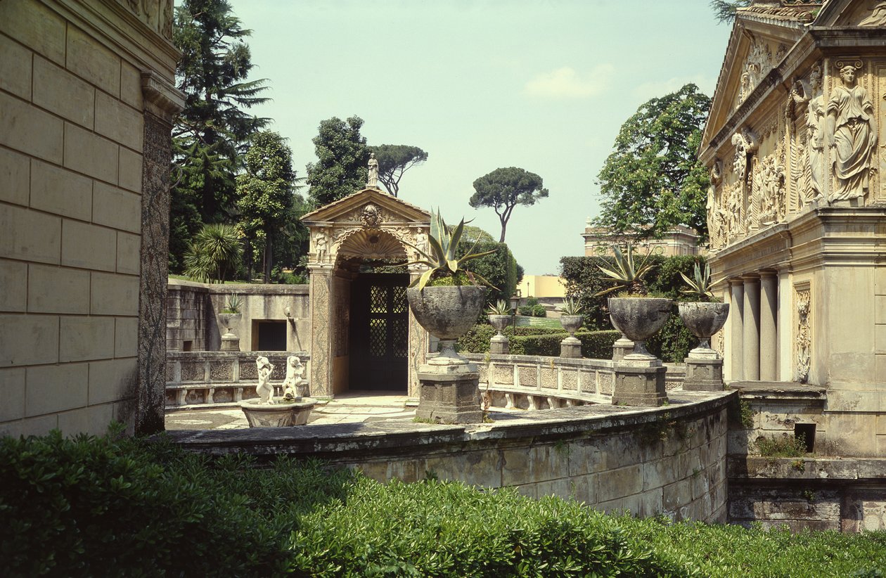 Nádvoří kasina Pia IV., 1558-62 od Piero Ligorio