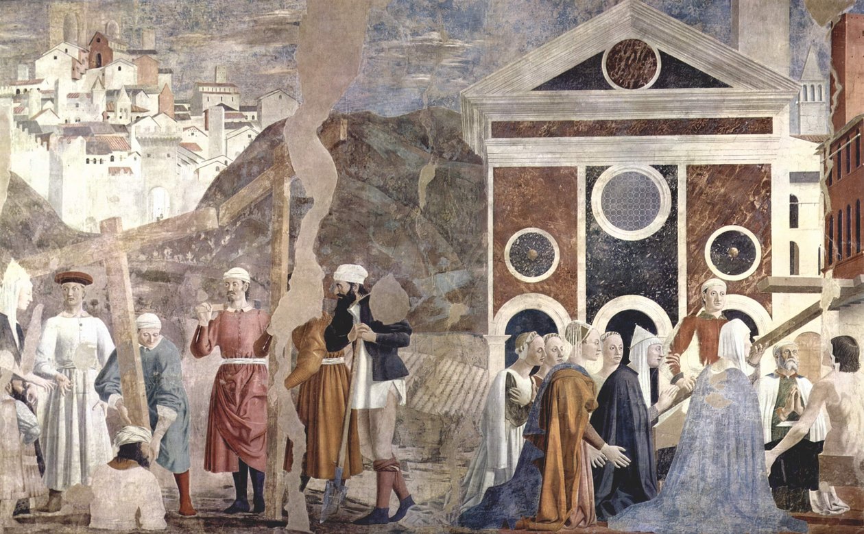 Legenda o svatém kříži od Piero della Francesca