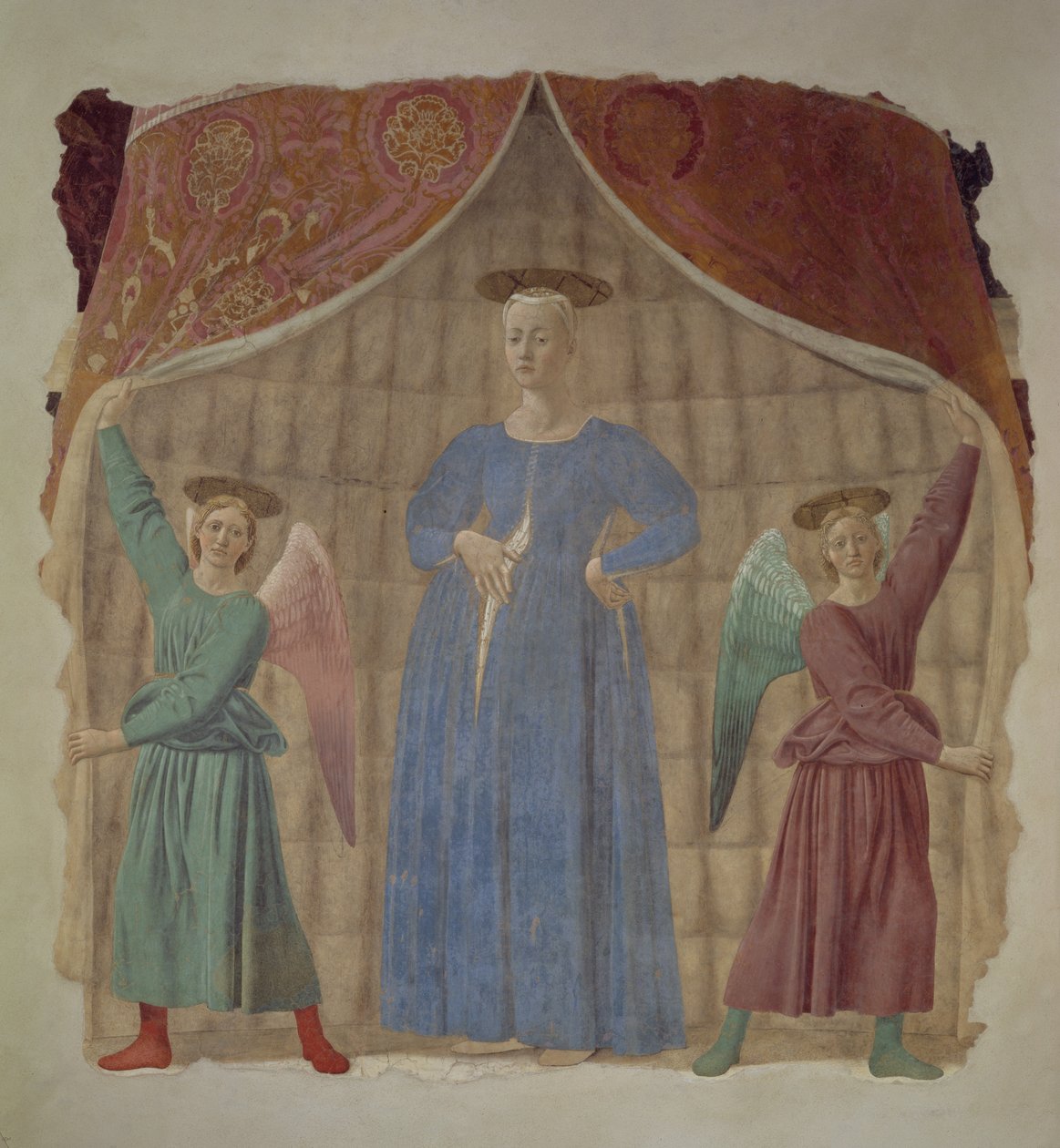 Madonna del Parto, c.1450-70 (po restaurování) (viz také 75561, 172472 a 169194) od Piero della Francesca