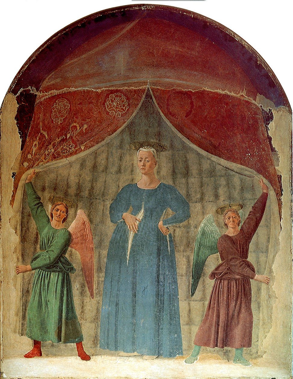 Madonna del Parto, asi 1460 od Piero della Francesca