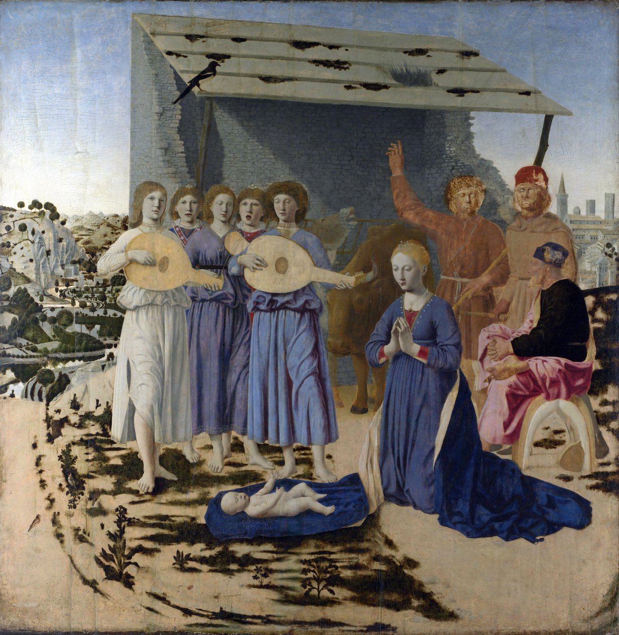 Narození od Piero della Francesca