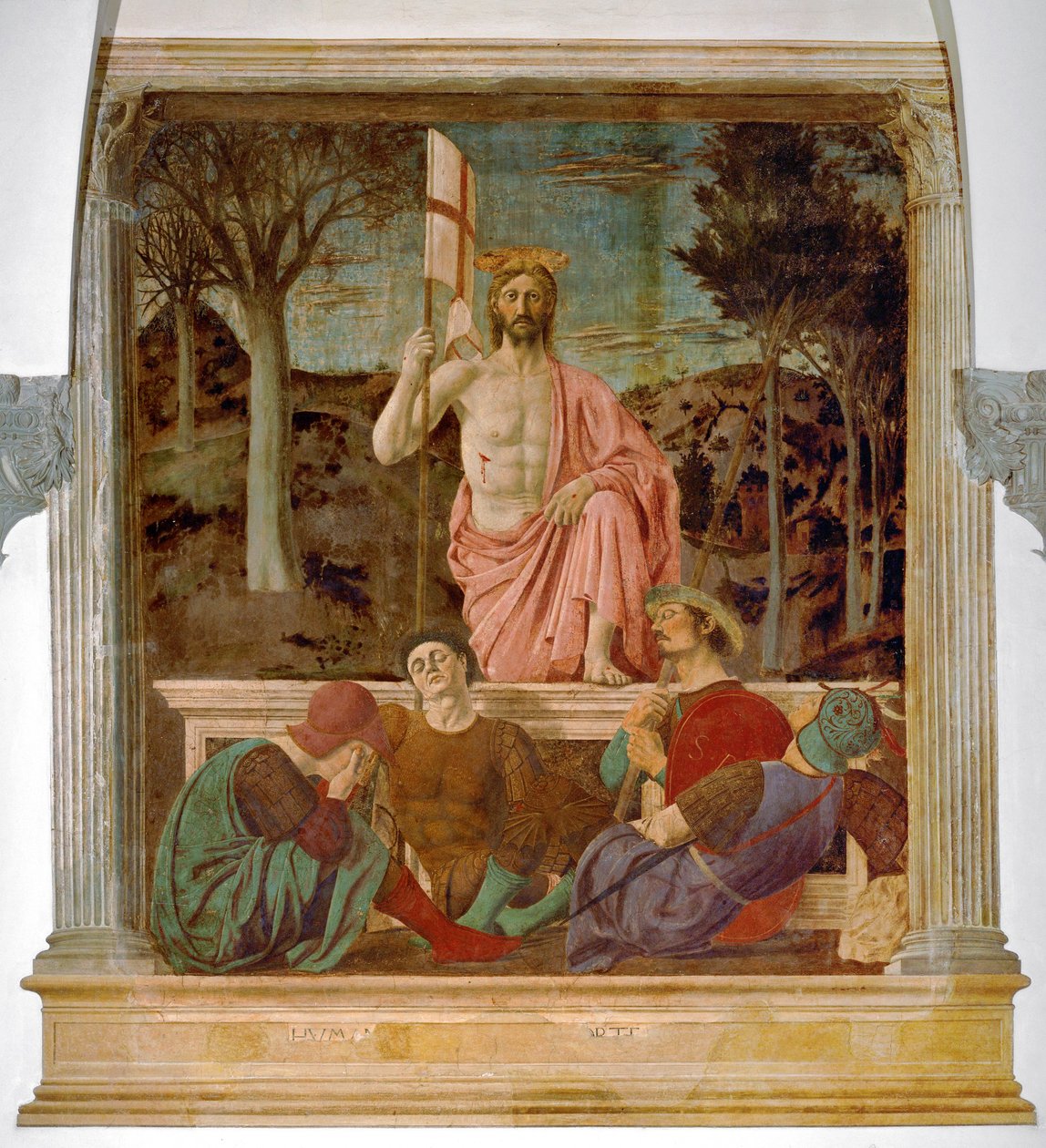 Vzkříšení od Piero della Francesca