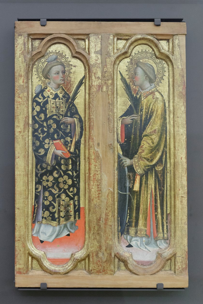 Svatý Štěpán a svatý Vincent mučedník od Piero di Alvaro