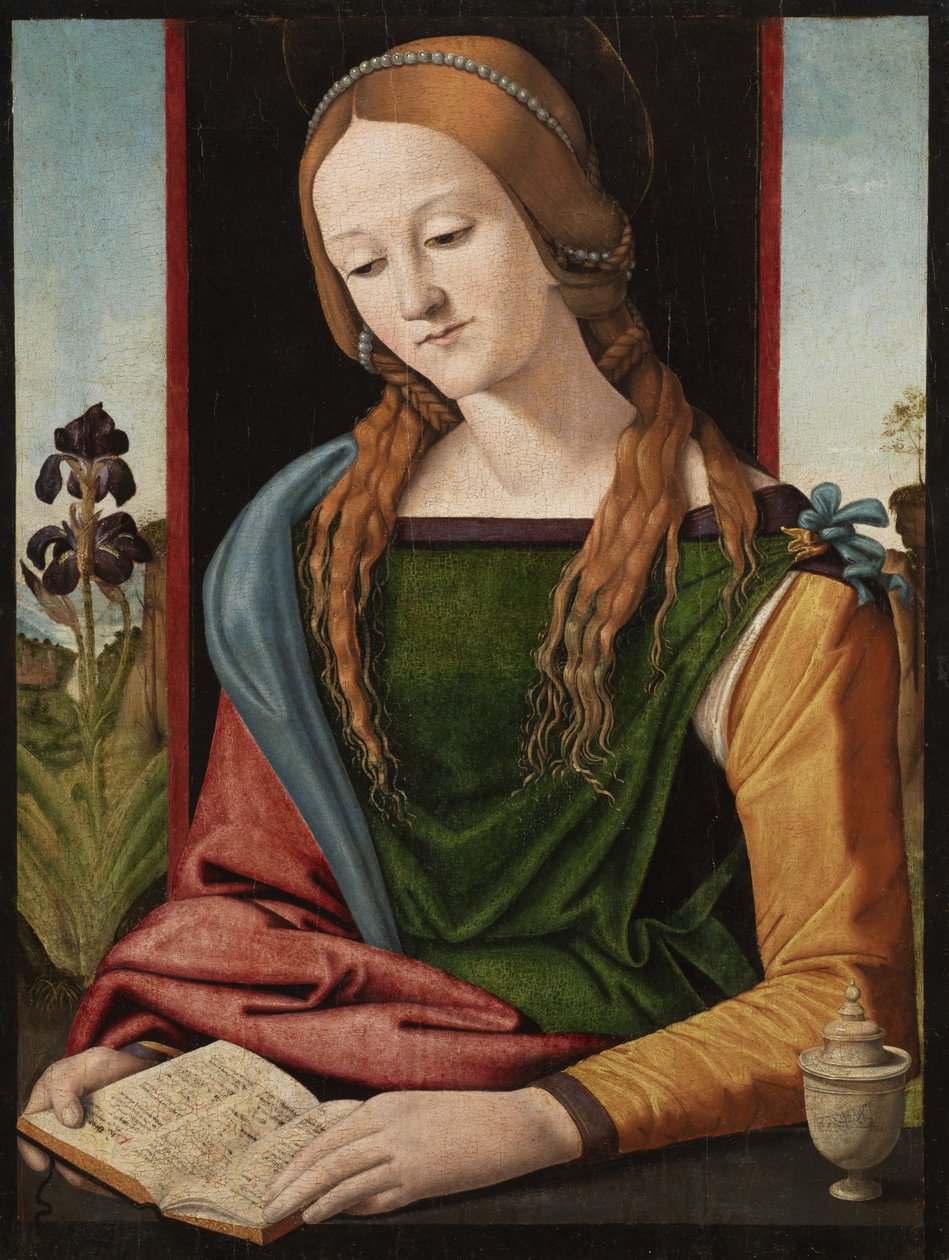 Magdalen Reading, kolem 1500-20 od Piero di Cosimo