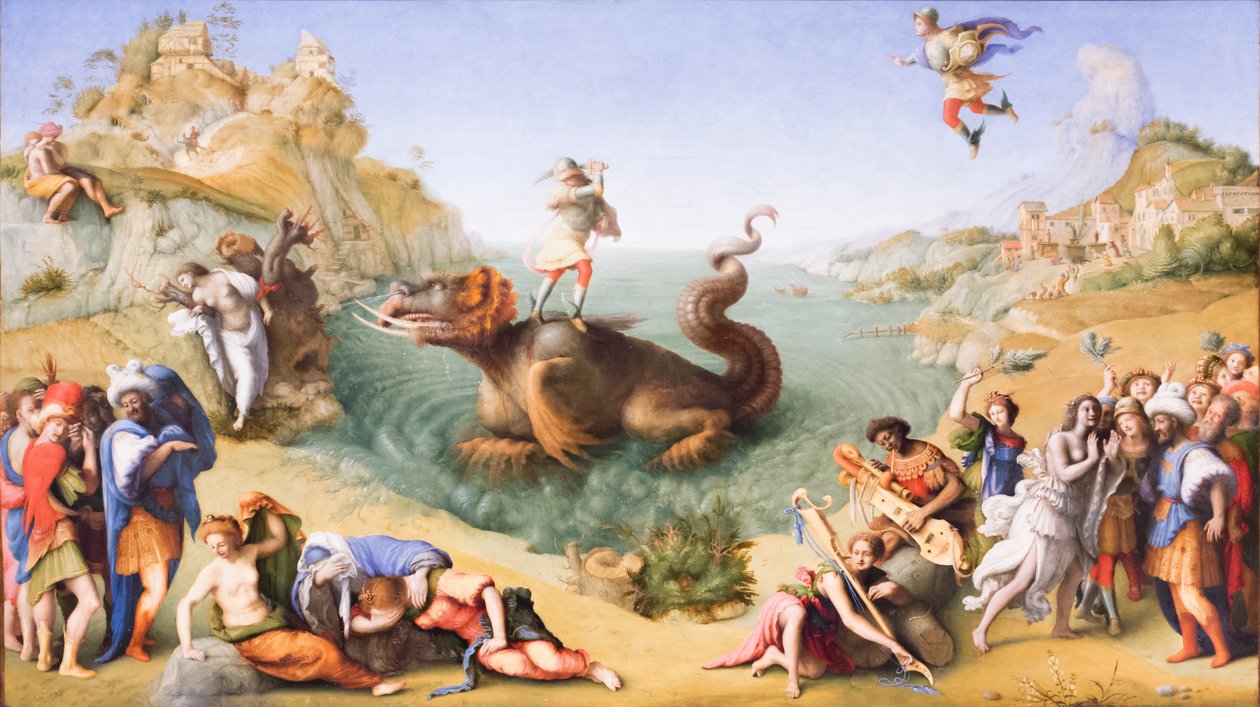 Perseus osvobozuje Andromedu od Piero di Cosimo