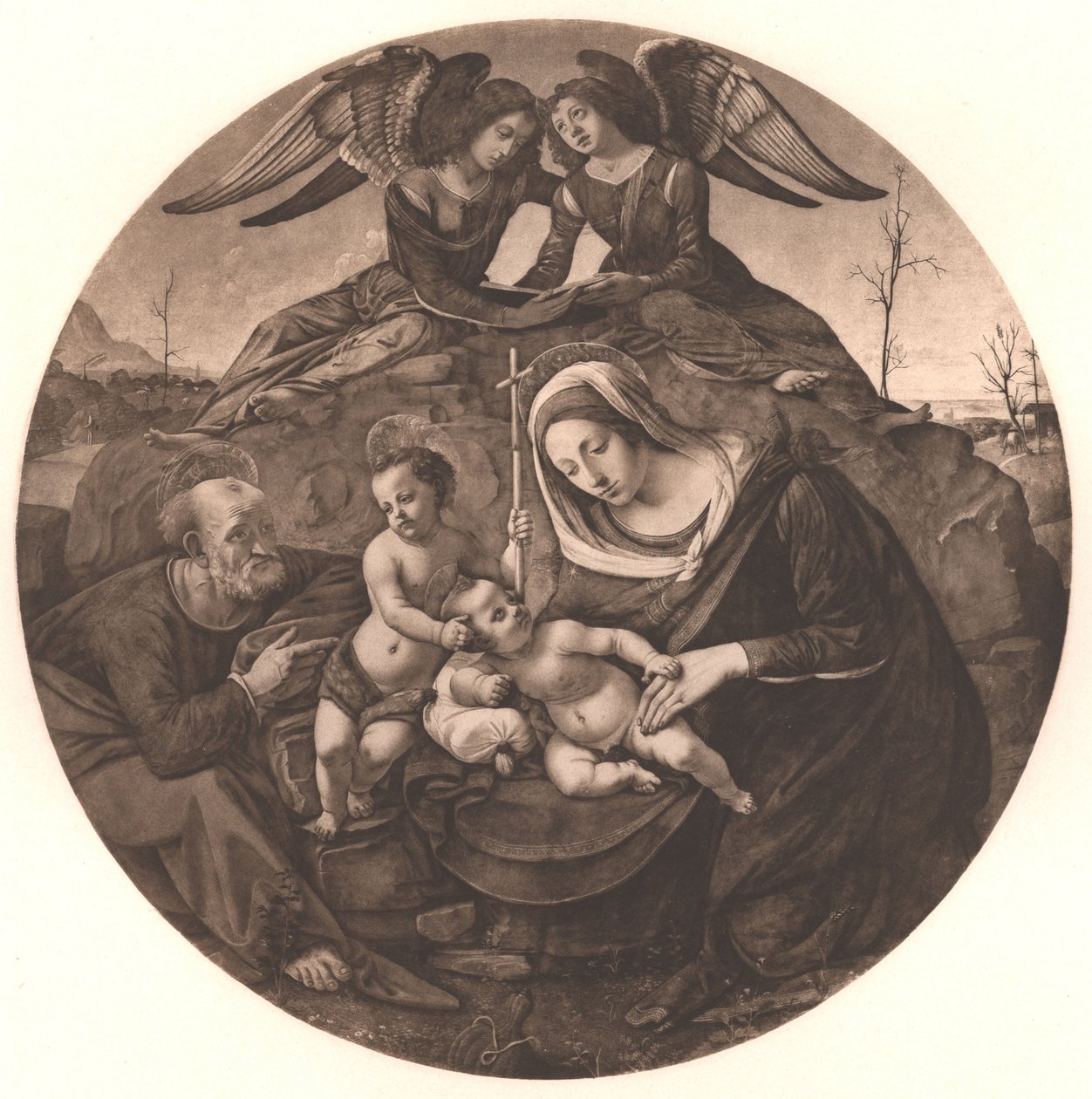 Svatá rodina od Piero di Cosimo