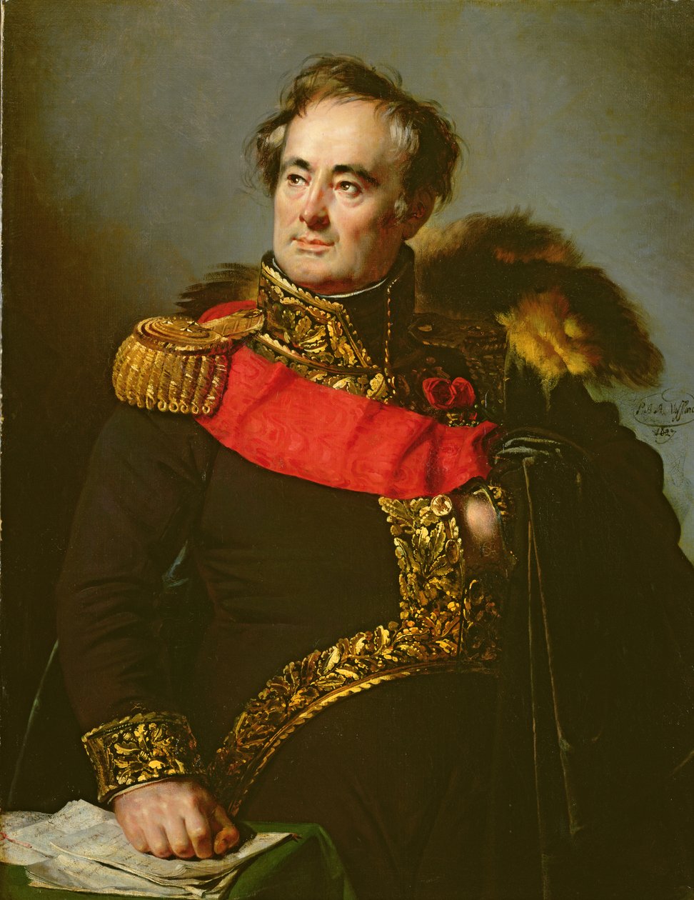 Generál Decaen, 1827 od Pierre Antoine Augustin Vafflard
