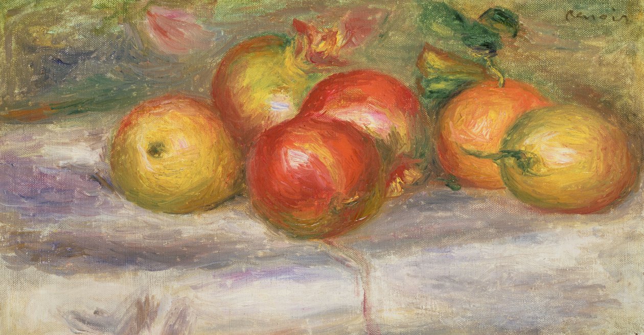 Jablka, 1911-12 od Pierre Auguste Renoir