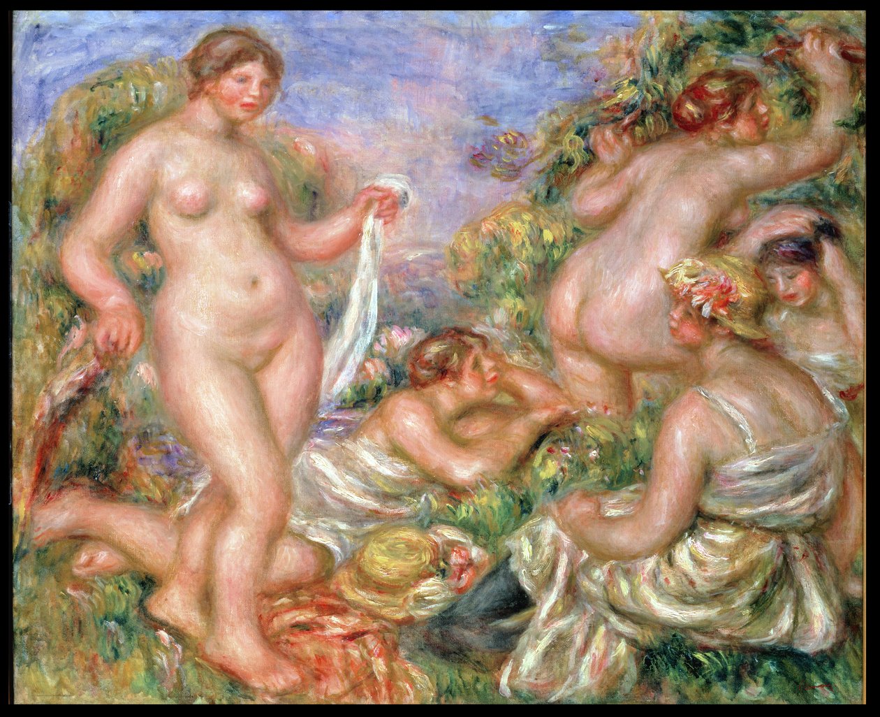 Bathers, kolem roku 1918 od Pierre Auguste Renoir