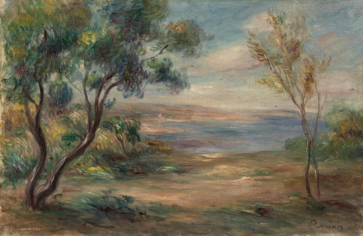 Pobřeží od Pierre Auguste Renoir