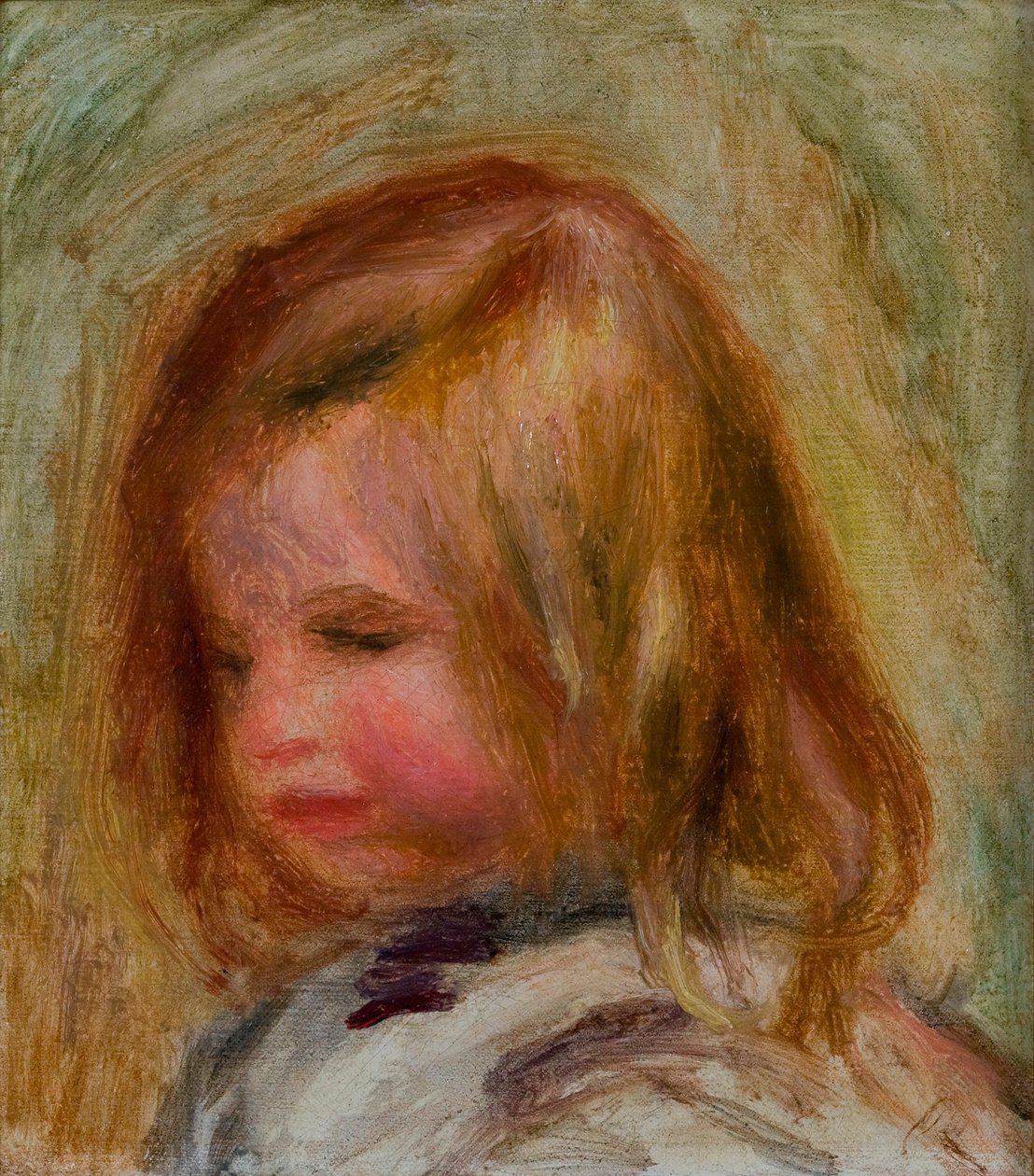 Coco poprsí od Pierre Auguste Renoir